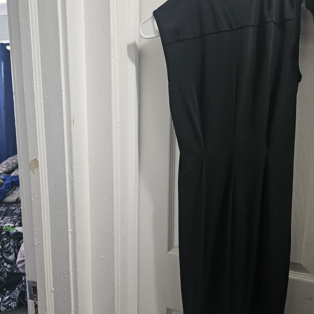 Philosophy Black Button-Front Dress - Picture 3 of 4